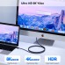 Thunderbolt 4 Cable, 6.6FT Long Thunderbolt Cable, 240W Charging/40Gbps Data Transfer/8K 4K Display USB C WovenCable for Thunderbolt4, USB 4,Thunderbolt 3,Compatible iPhone 16 15,MacBook Air Pro,iPad