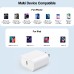 iPhone 16e/15 Fast Charge Block, 3Pack 20W PD USB C Charger Blocks Bricks Fast Type C Phone Charger Adapter Plug Quick Charging for iPhone 16e/16/16 Pro/15/15 Plus/14/13/12,iPad Pro/Air/Mini/AirPods